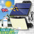 LED Solar PIR Motion-Sensor Wall Light