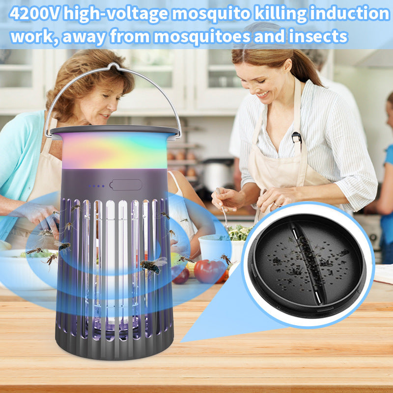 Hangable Solar Mosquito Killer Lamp
