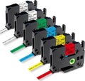 Brother P-Touch Compatible Label Tape, 12mm (6-Pack)